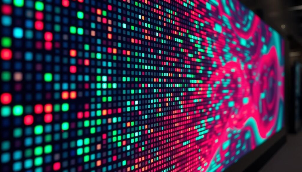 digital display pixels